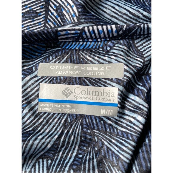 Columbia OMNI Freeze Advanced Cooling Sleeveless Tank Dress PFG Blue Medium - Picture 5 of 5